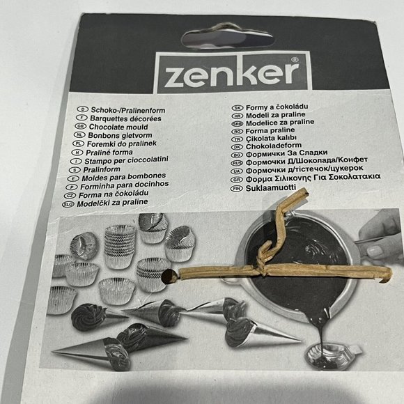 Zenker 3-D Candy Chocolate Molds Hawaii Tiki Mask Funny Faces Sealed - Picture 13 of 16